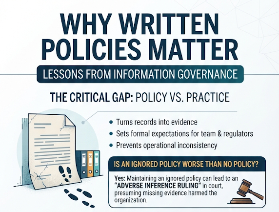 Information Governance Policies: The Three That Matter Most